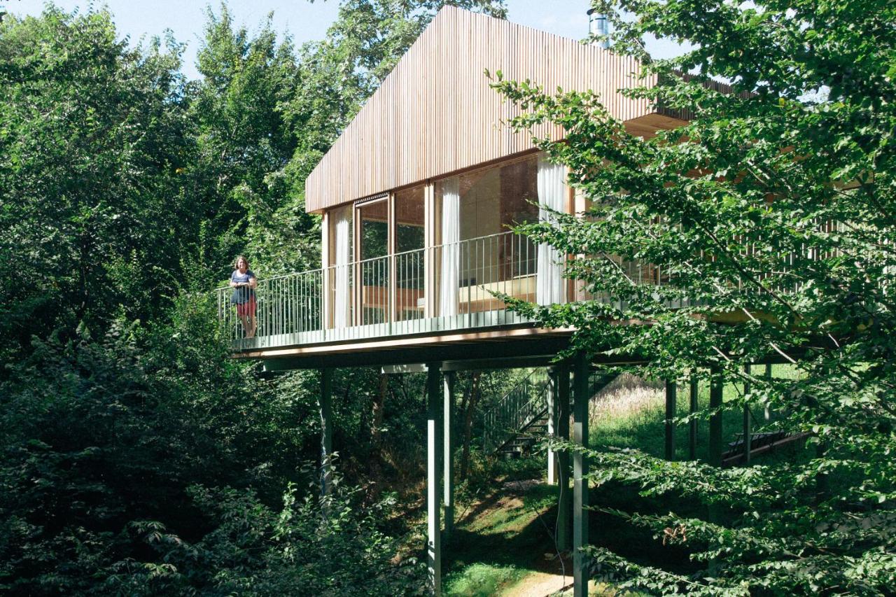Апартаменты Baumhaus Buchengruen Dobl-Zwaring Экстерьер фото