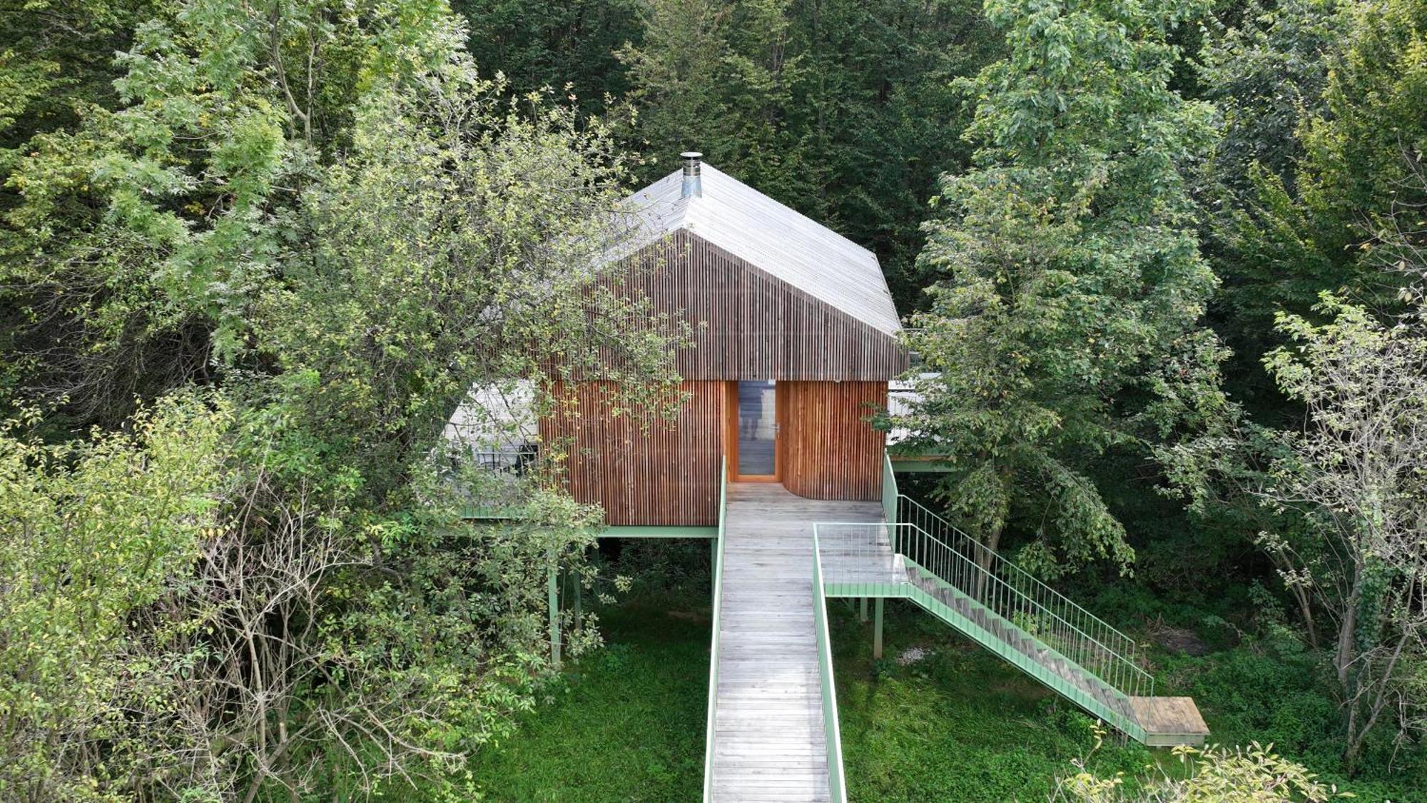 Апартаменты Baumhaus Buchengruen Dobl-Zwaring Экстерьер фото